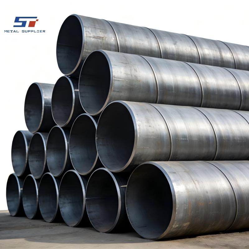 Massive SSAW / HSAW Spiral Welded Steel Pipe