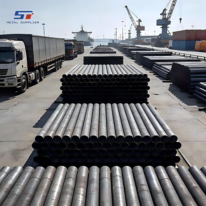 Shengtao Successfully Delivers Bulk Order of Seamless Steel Pipes to Overseas Client