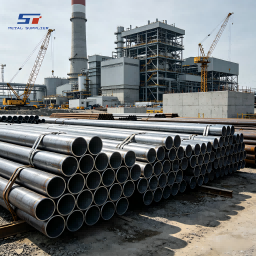 Bulk Supply of ASTM A106 Pipes for Power Plant Construction Project