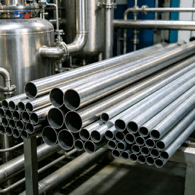 Custom Stainless Steel Pipe Network for a High-Pressure Chemical Reactor