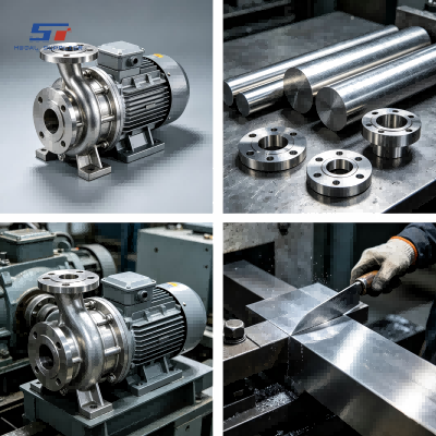 One-Stop Stainless Steel Machining Service for an Industrial Pump Manufacturer