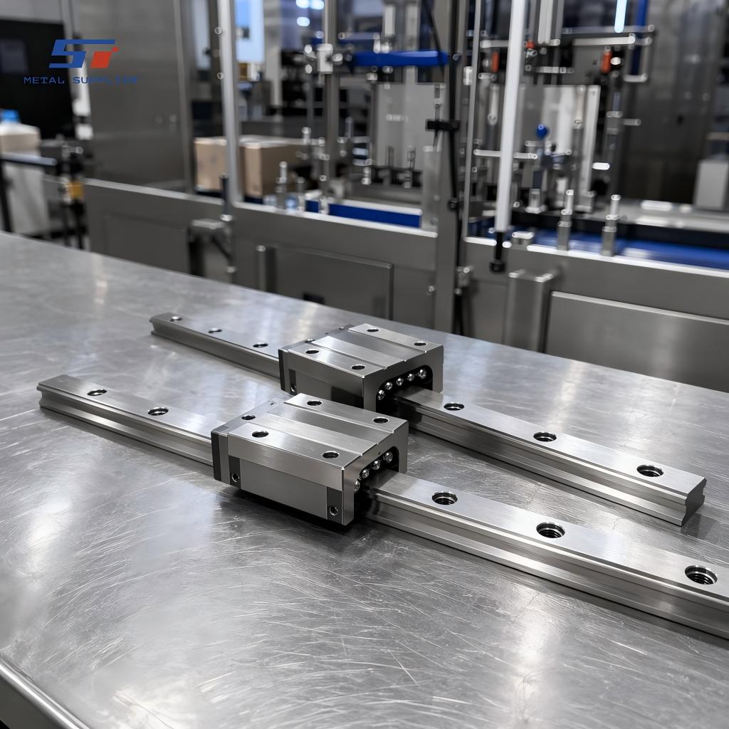 Custom Fabrication of Stainless Steel Conveyor Guide Rails for Intelligent Packaging Equipment