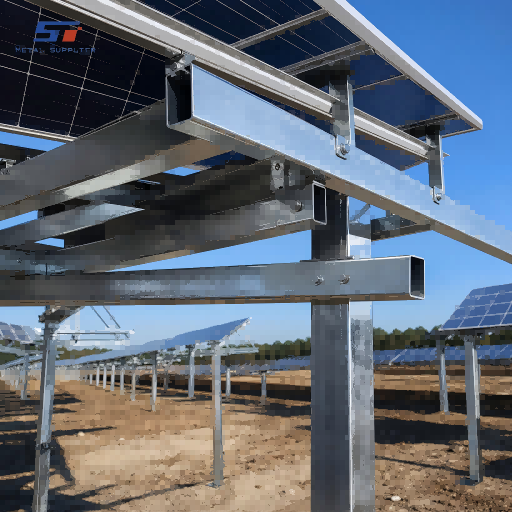 Galvanized Structural Tube Solution for Solar Mounting System Fabrication
