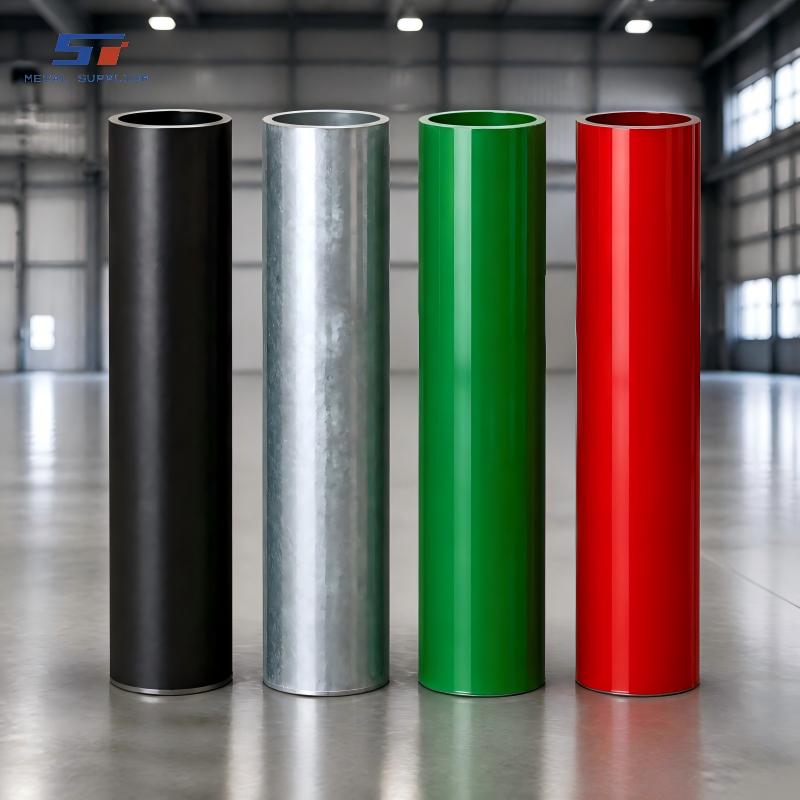 Carbon Steel Pipe Coatings: Comparing Black, Galvanized, Epoxy-Coated, and Painted Options