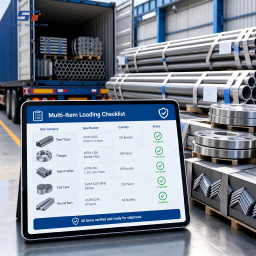 Shengtao Metal Strengthens Pre-Shipment Coordination for Multi-Item Steel Orders