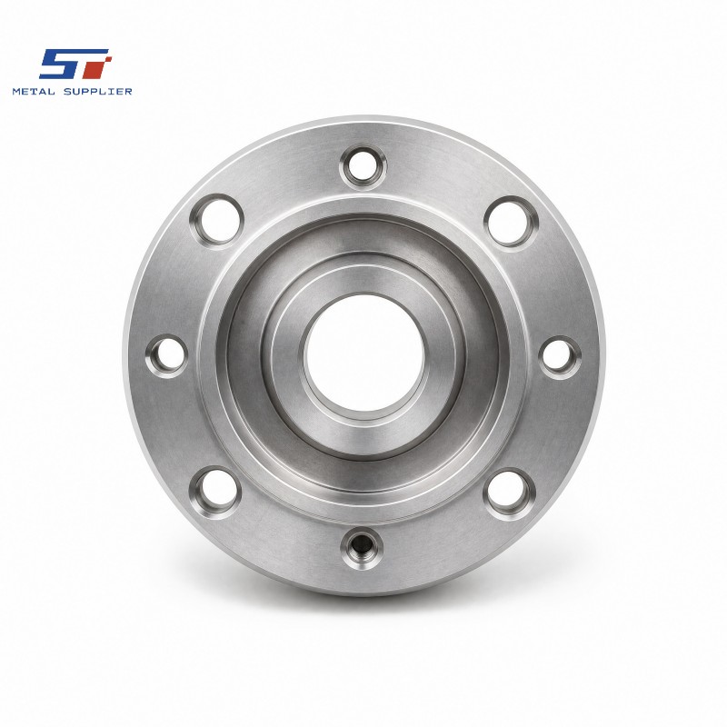 machined cylinder end cap